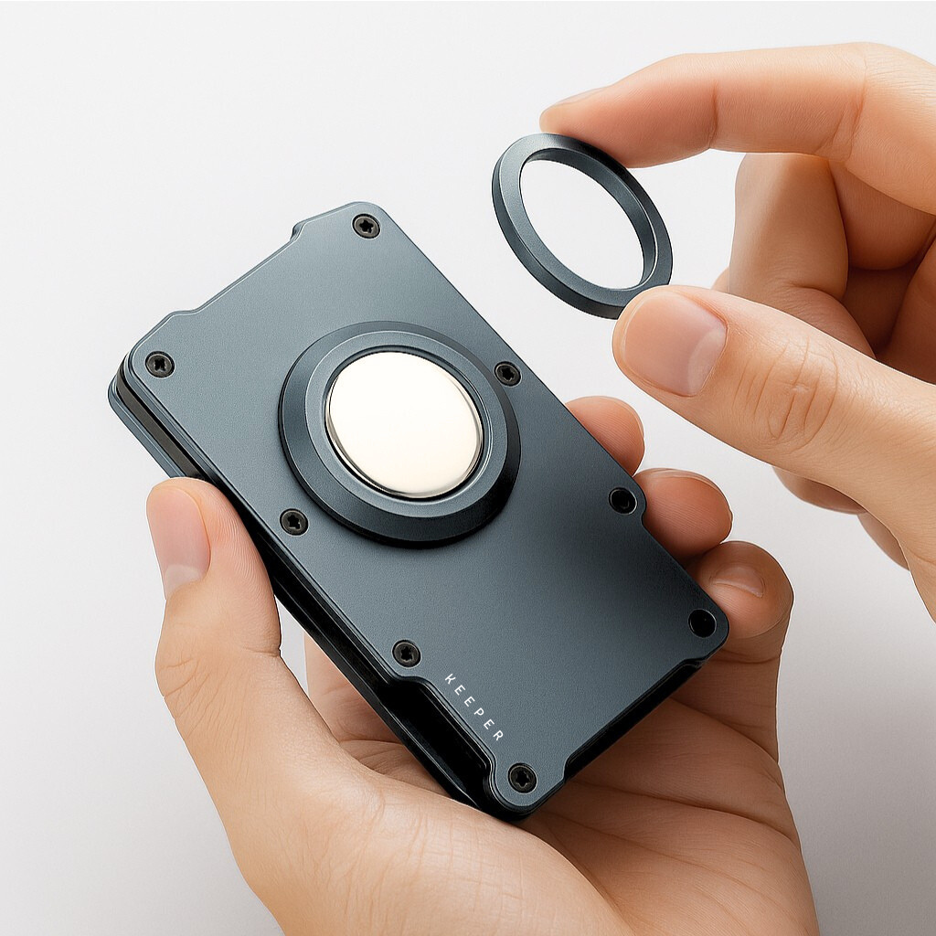 RFID Airtag Gris I Aluminum