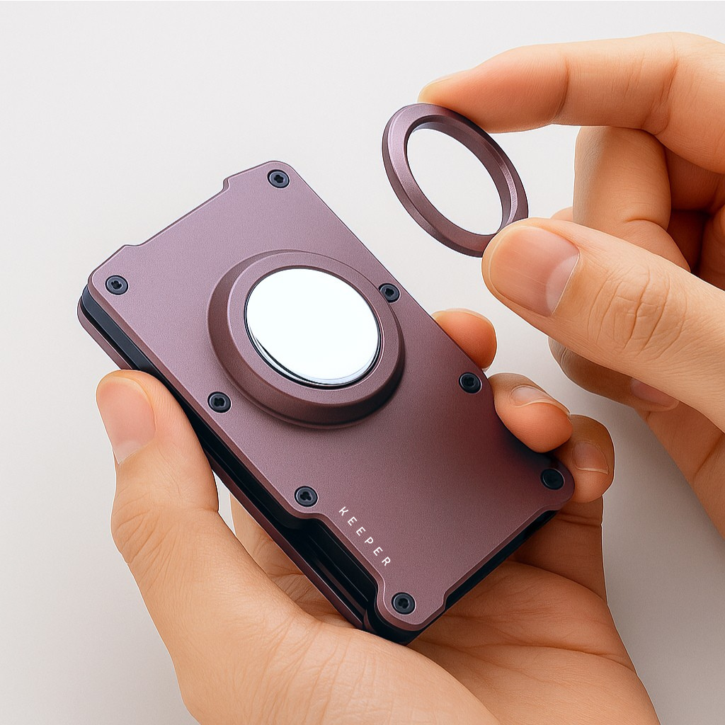 RFID Airtag Caramelo I Aluminum