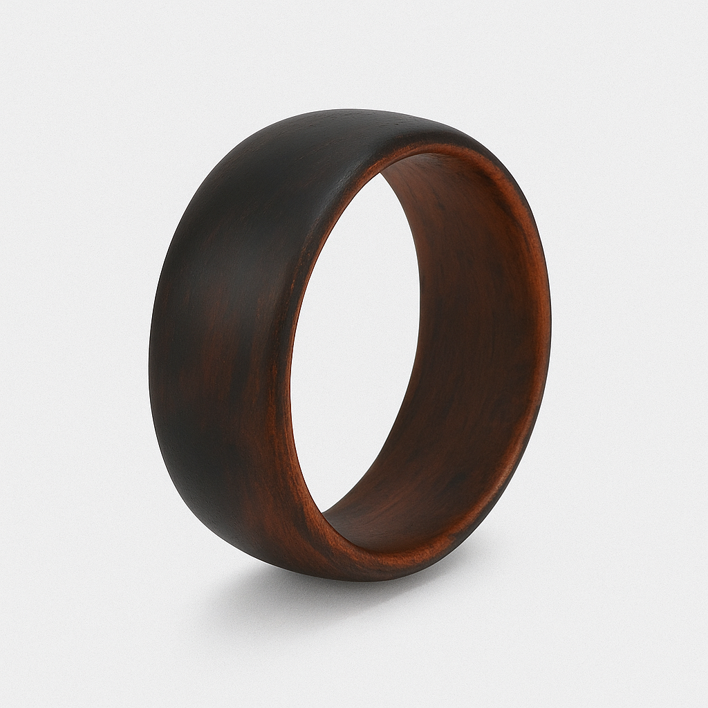 Anillo Artesanal I Madera Bloodwood