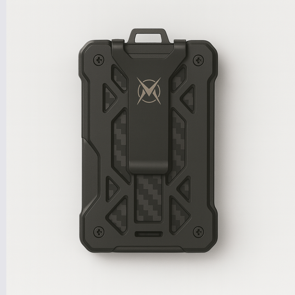 RFID Airtag y Anilla Negro I Carbon fiber I Aluminum