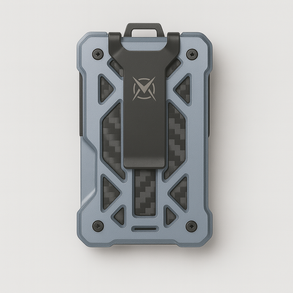 RFID Airtag y Anilla Gris I Carbon fiber I Aluminum