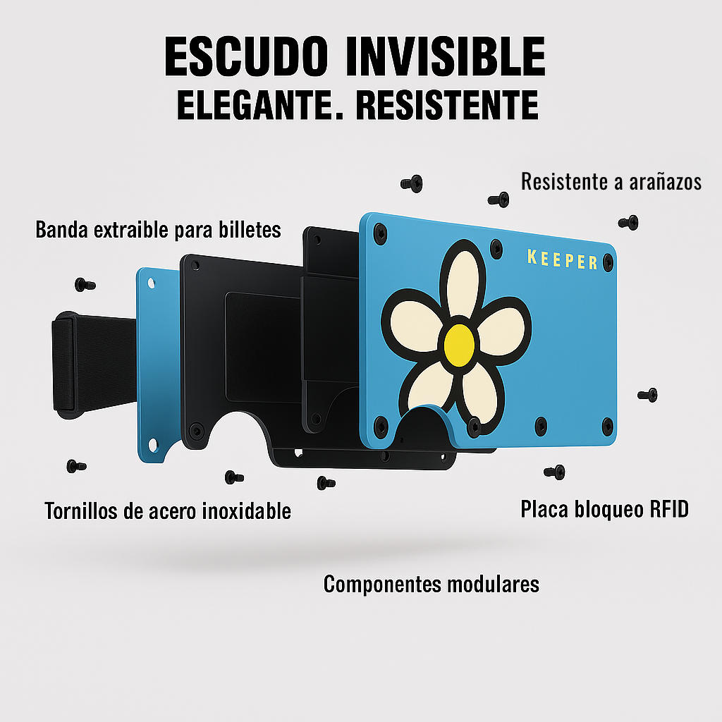 RFID Happy Flower I Aluminum