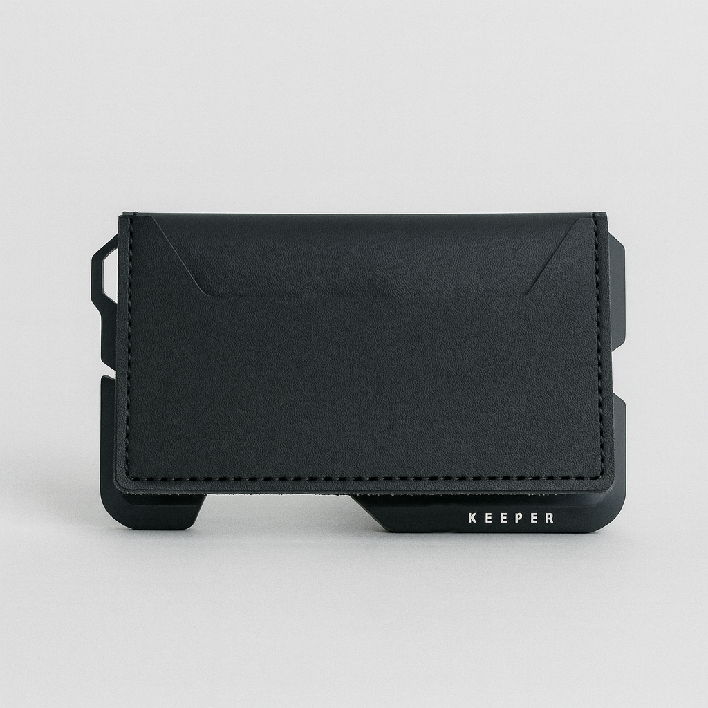 RFID Negro I Cuero I Aluminum