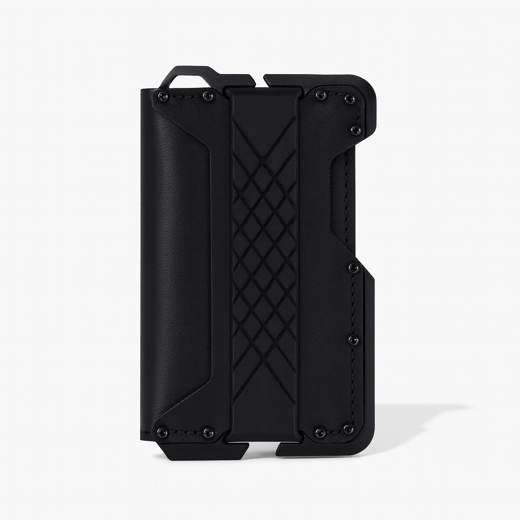 RFID Negro I Cuero I Aluminum