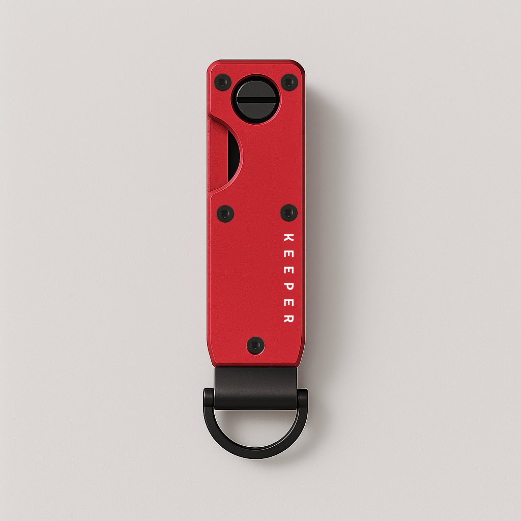 Keycase Rojo I Aluminun