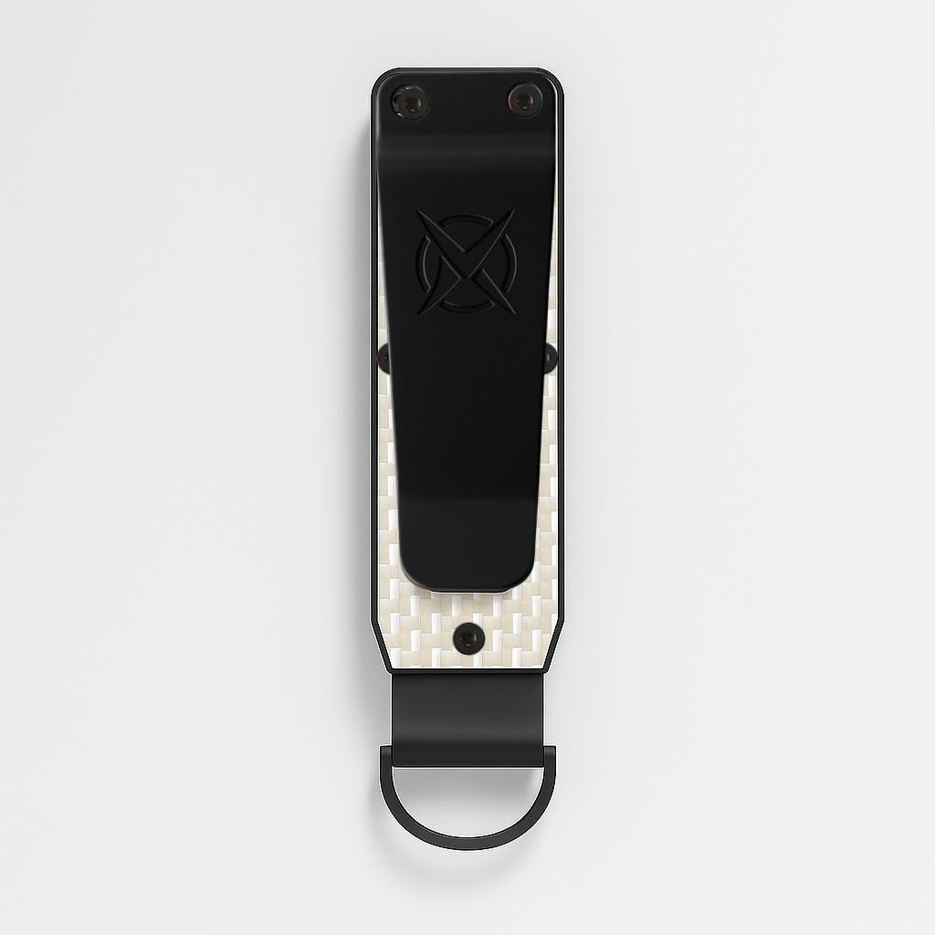 Keycase Silver I Carbon Fiber