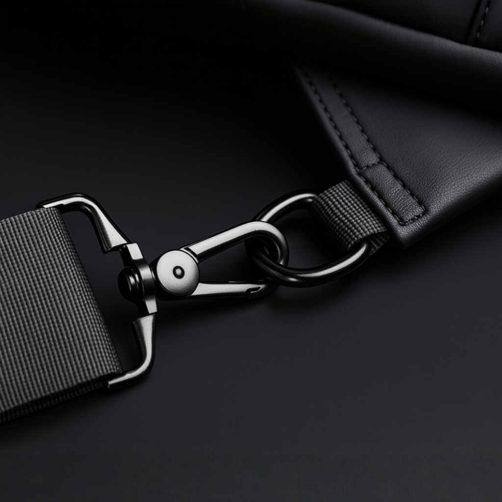 Mochila Antirrobo Negro y marrón I Cuero PU