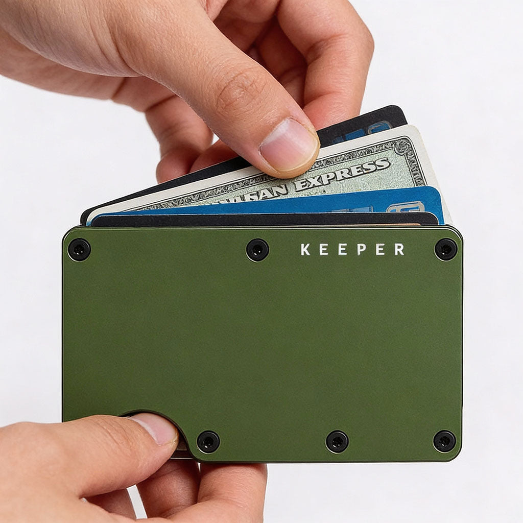 RFID Azul Navy I Aluminum