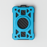 RFID Airtag y Anilla Azul  I Carbon fiber I Aluminum