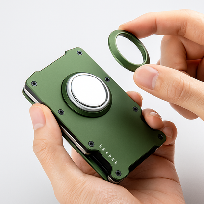 RFID Airtag Verde I Aluminum