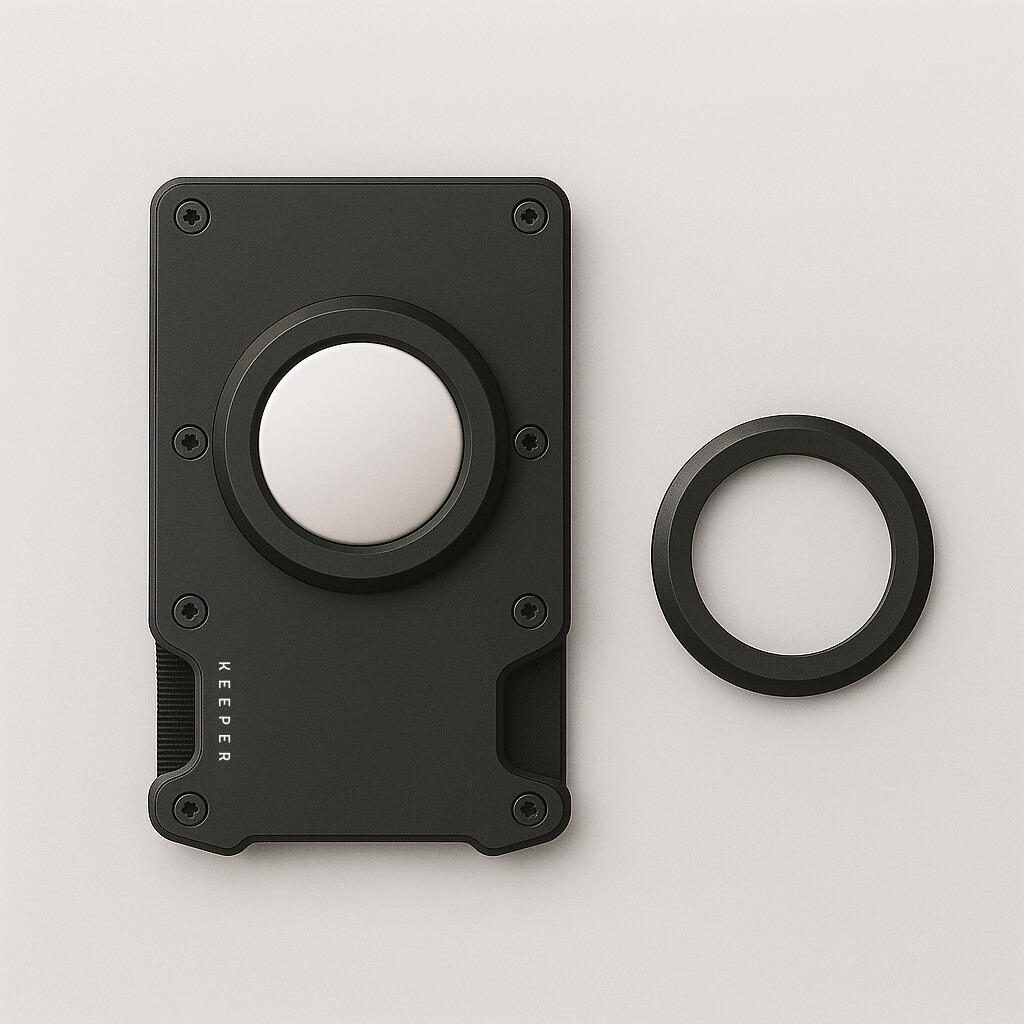 RFID Airtag Negro I Aluminum