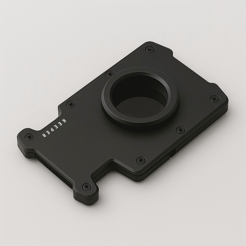 RFID Airtag Negro I Aluminum