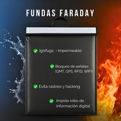 Bolsa Multiusos Ignífuga I Faraday I Fiberglass