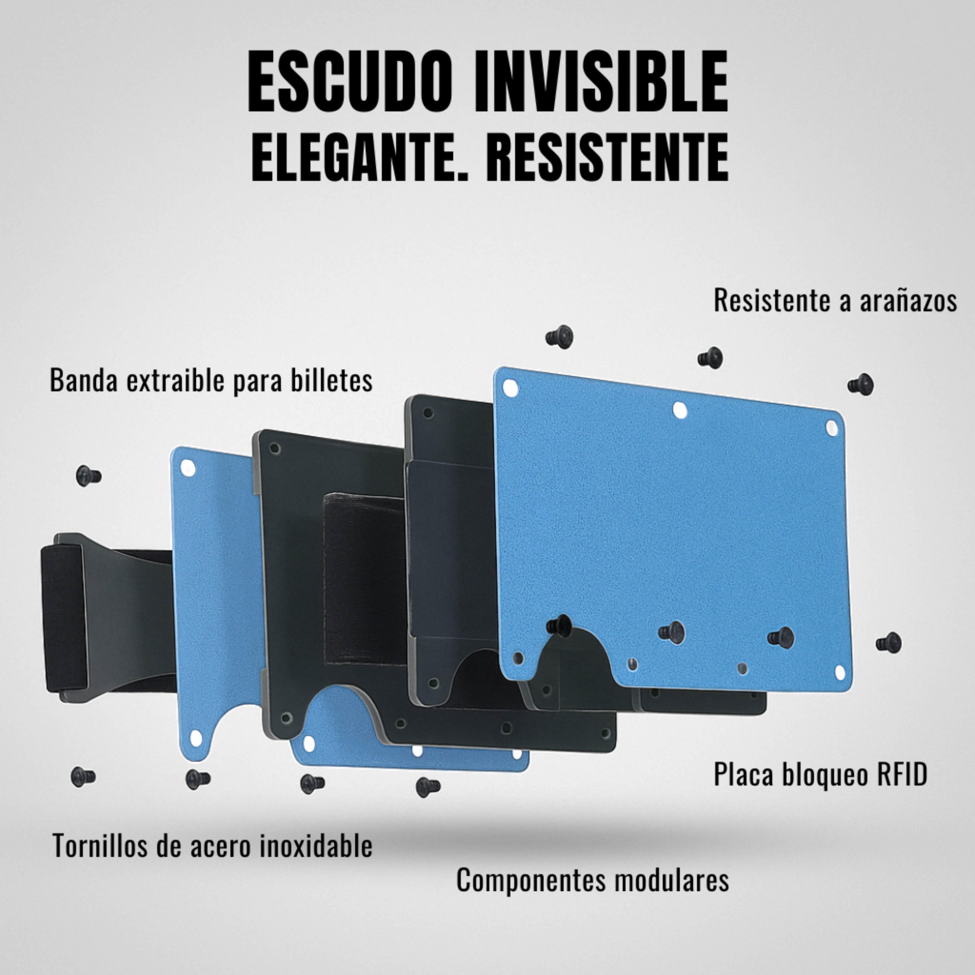 RFID Azul Cielo I Aluminum