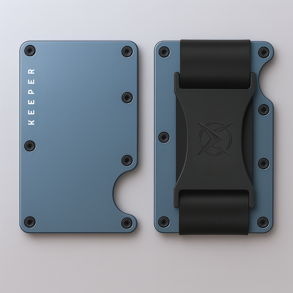 RFID Azul Navy I Aluminum