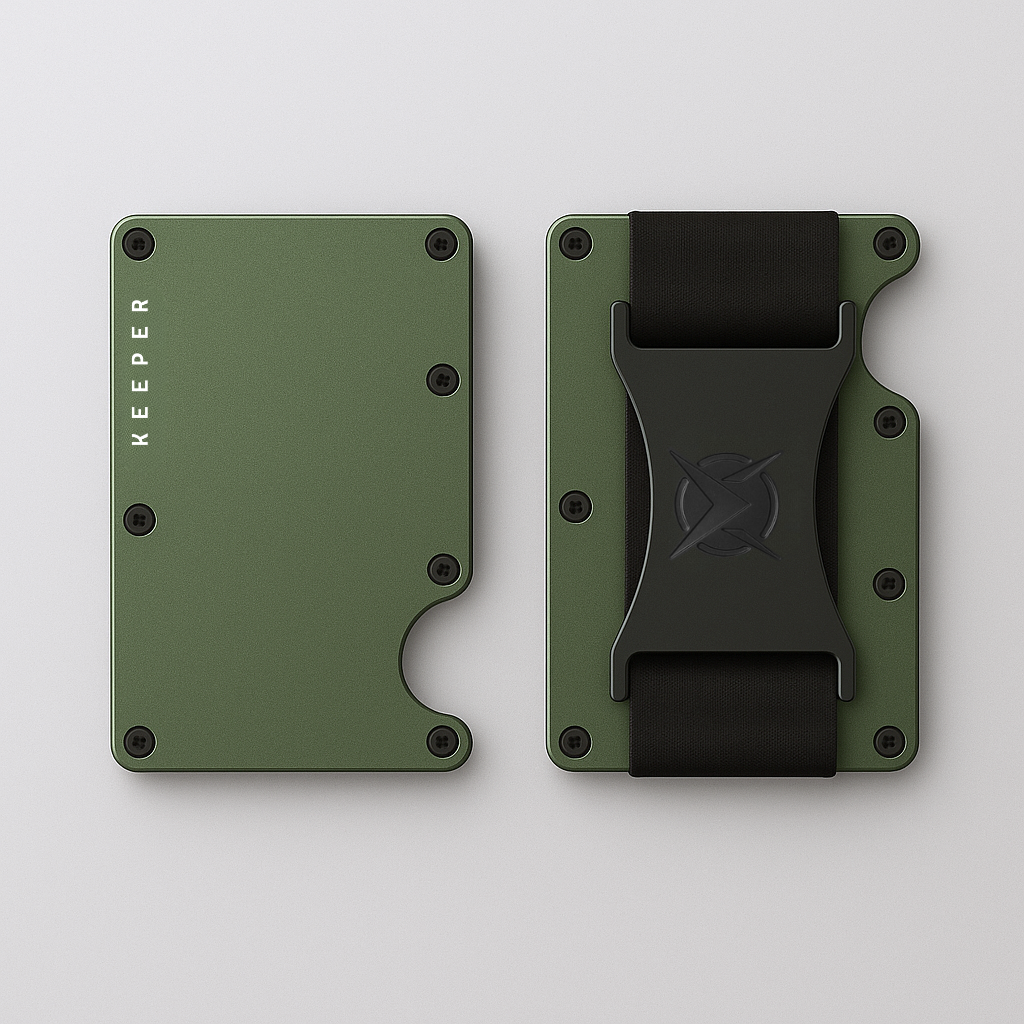 RFID Verde Oliva I Aluminum