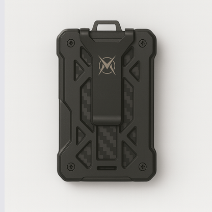 RFID Airtag y Anilla Negro  I Carbon fiber I Aluminum