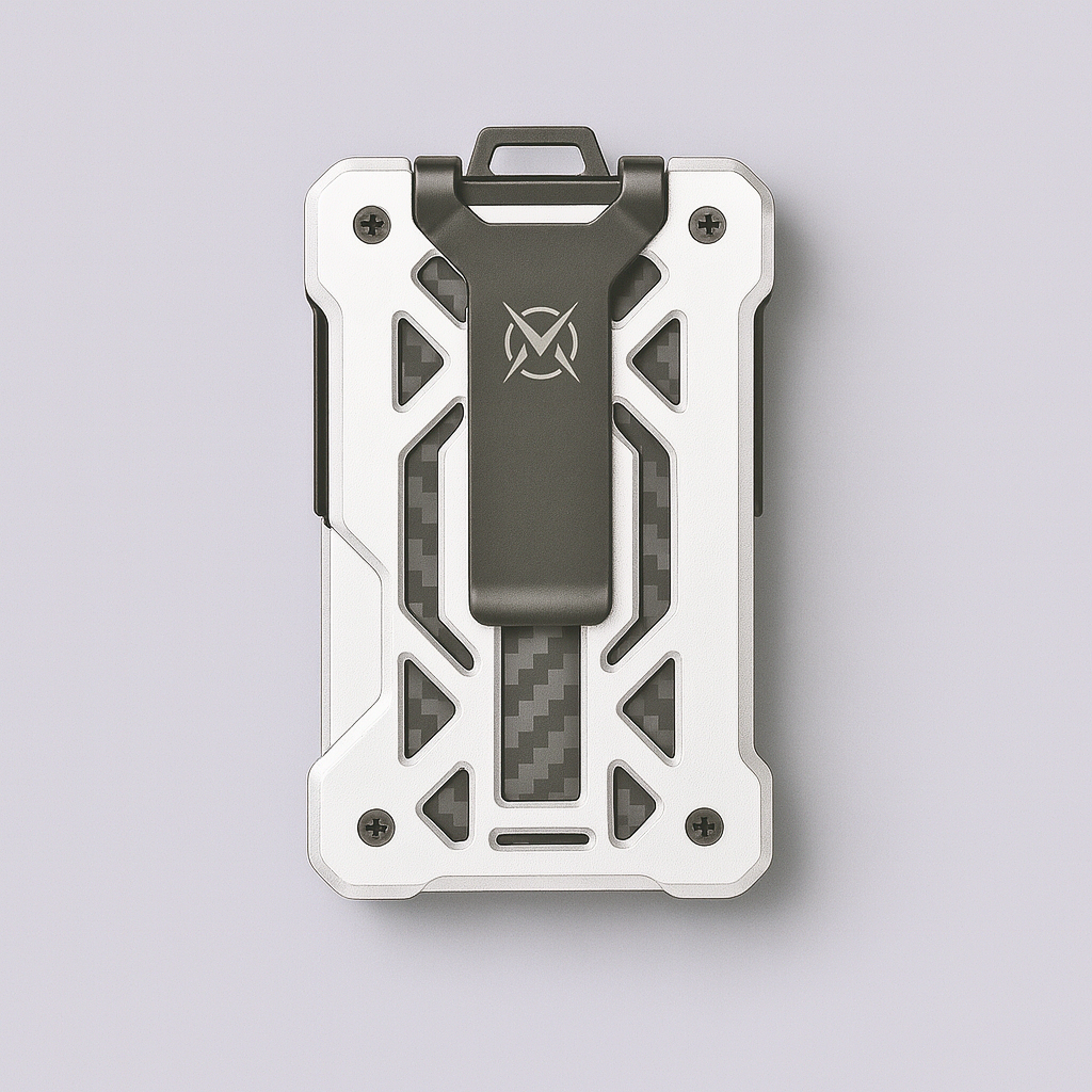 RFID Airtag y Anilla Silver I Carbon fiber I Aluminum