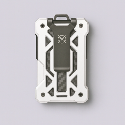 RFID Airtag y Anilla Silver I Carbon fiber I Aluminum