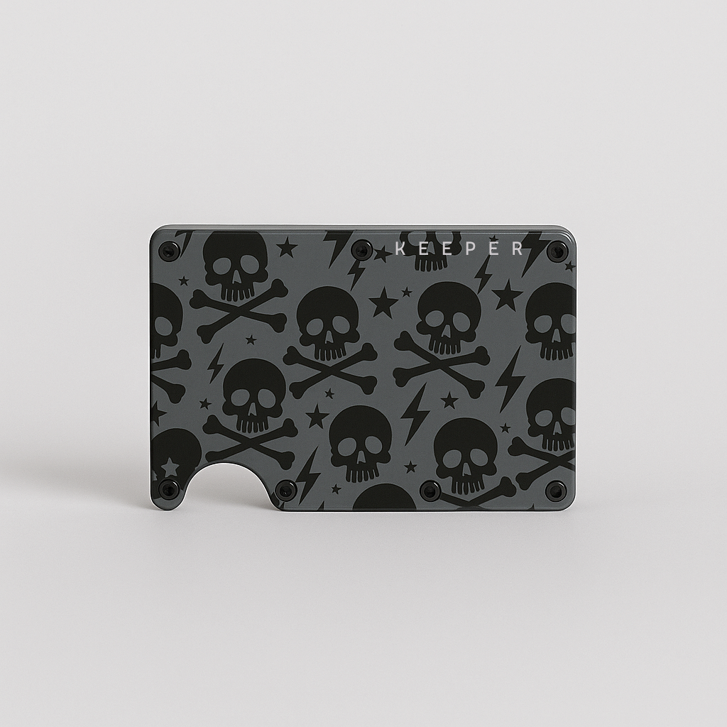 RFID Skull I Aluminum