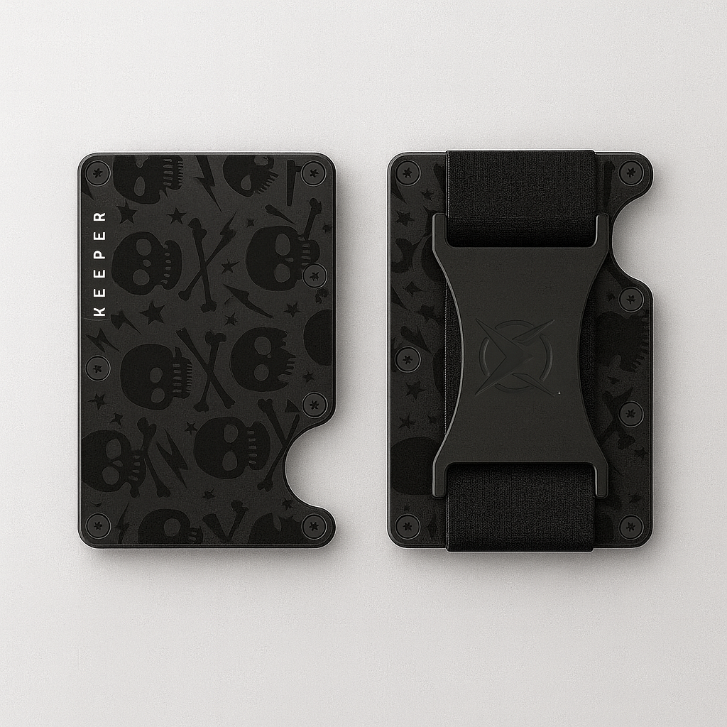 RFID Skull I Aluminum