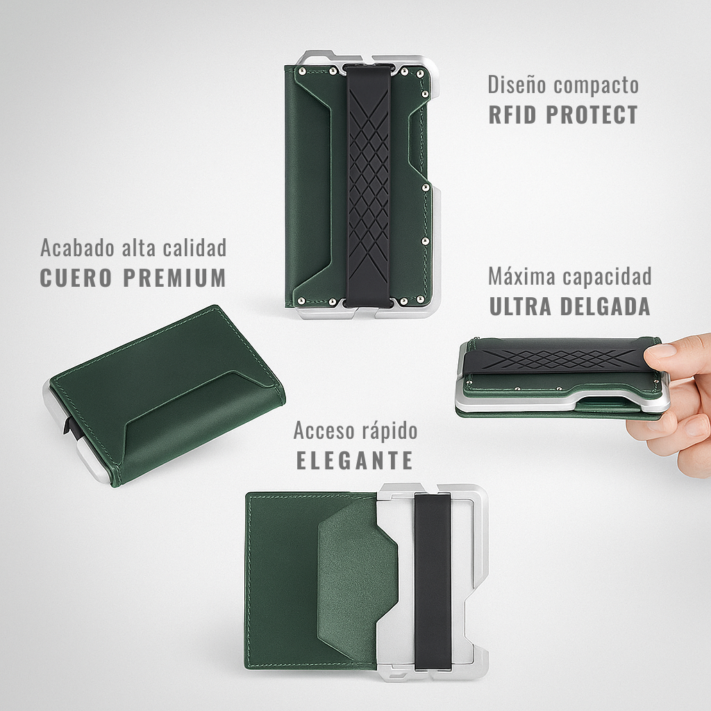 RFDI Verde I Cuero I Aluminum