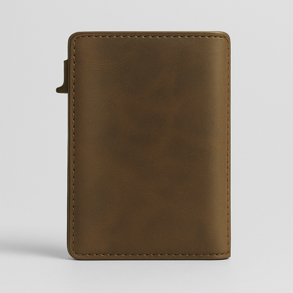 RFID Marrón I PU I Aluminum