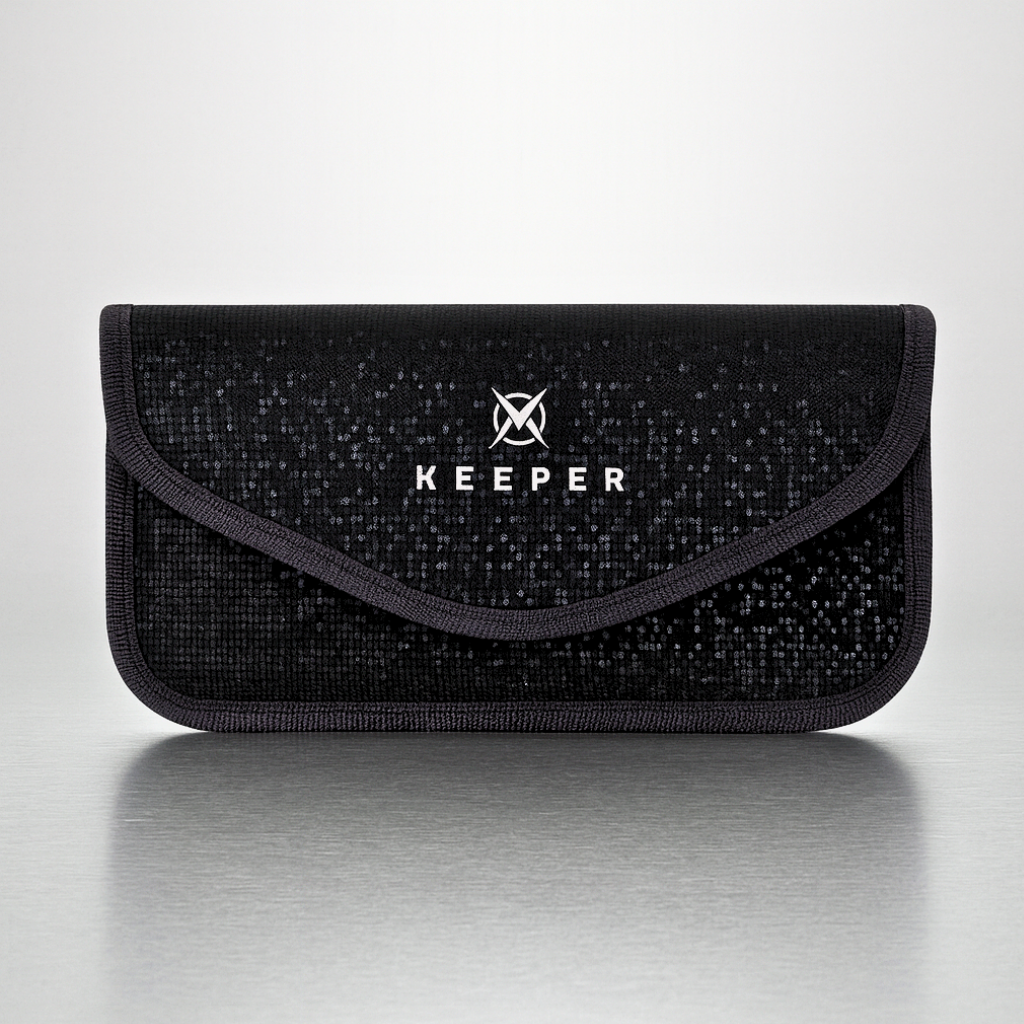 Funda Móvil I Faraday I PU Efecto Brillo