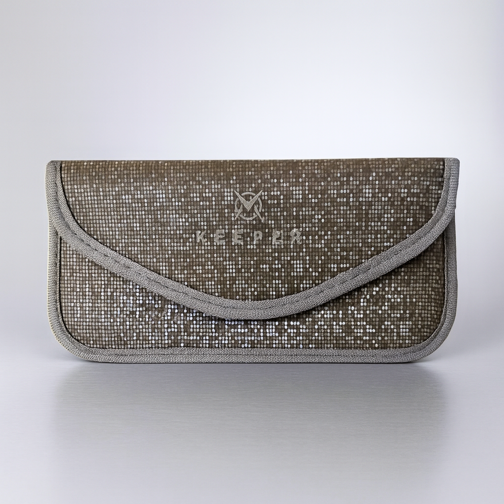 Funda Móvil I Faraday I PU Efecto Brillo