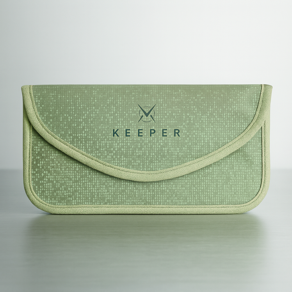 Funda Móvil I Faraday I PU Efecto Brillo