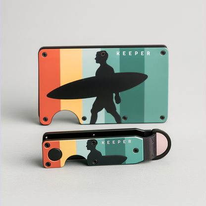 Kit Premium Sunset – Cartera + Keycase