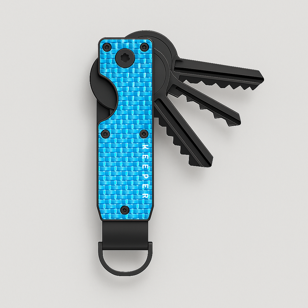 Keycase Azul I Carbon Fiber