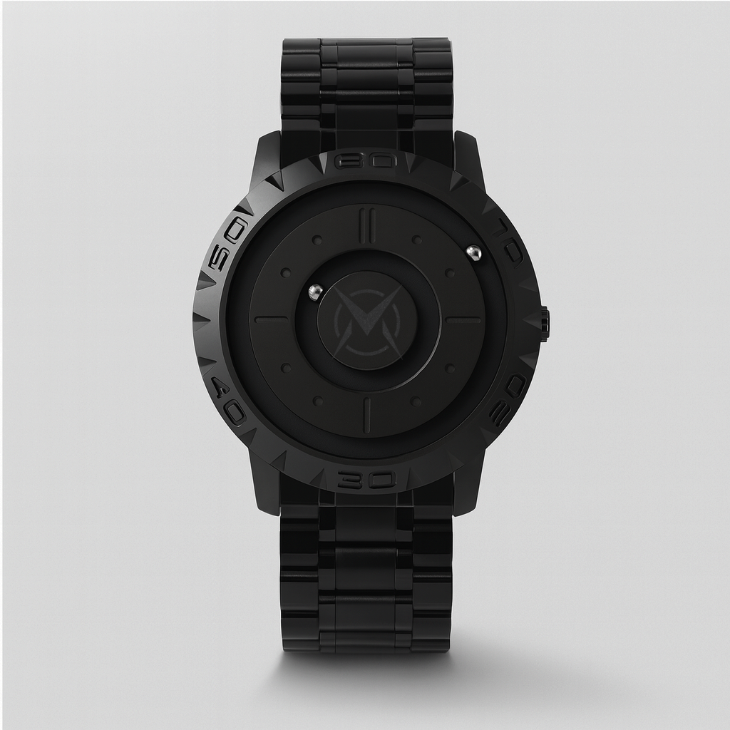 Reloj Suspensión Magnética I Negro I Aluminum