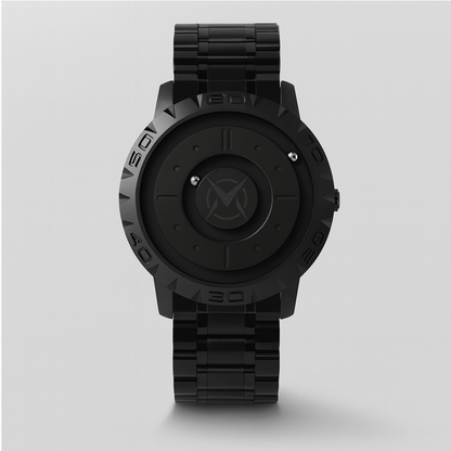 Reloj Suspensión Magnética I Negro I Aluminum