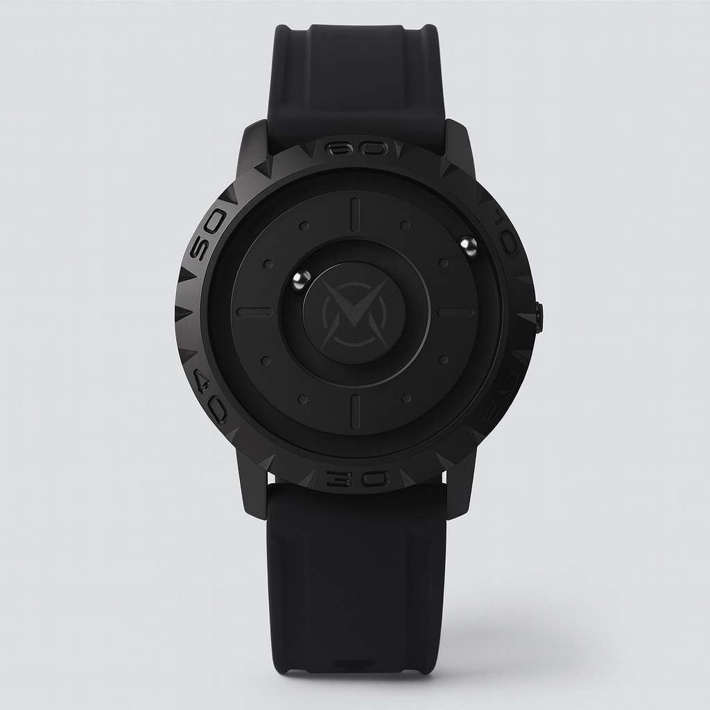 Reloj Suspensión Magnética I Negro I Silicone